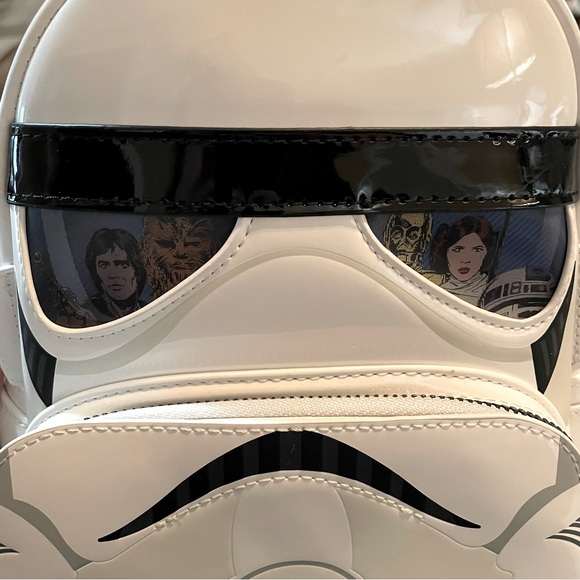 Loungefly Star Wars Stormtrooper Lenticular Figural Mini Backpack - Picture 2 of 7
